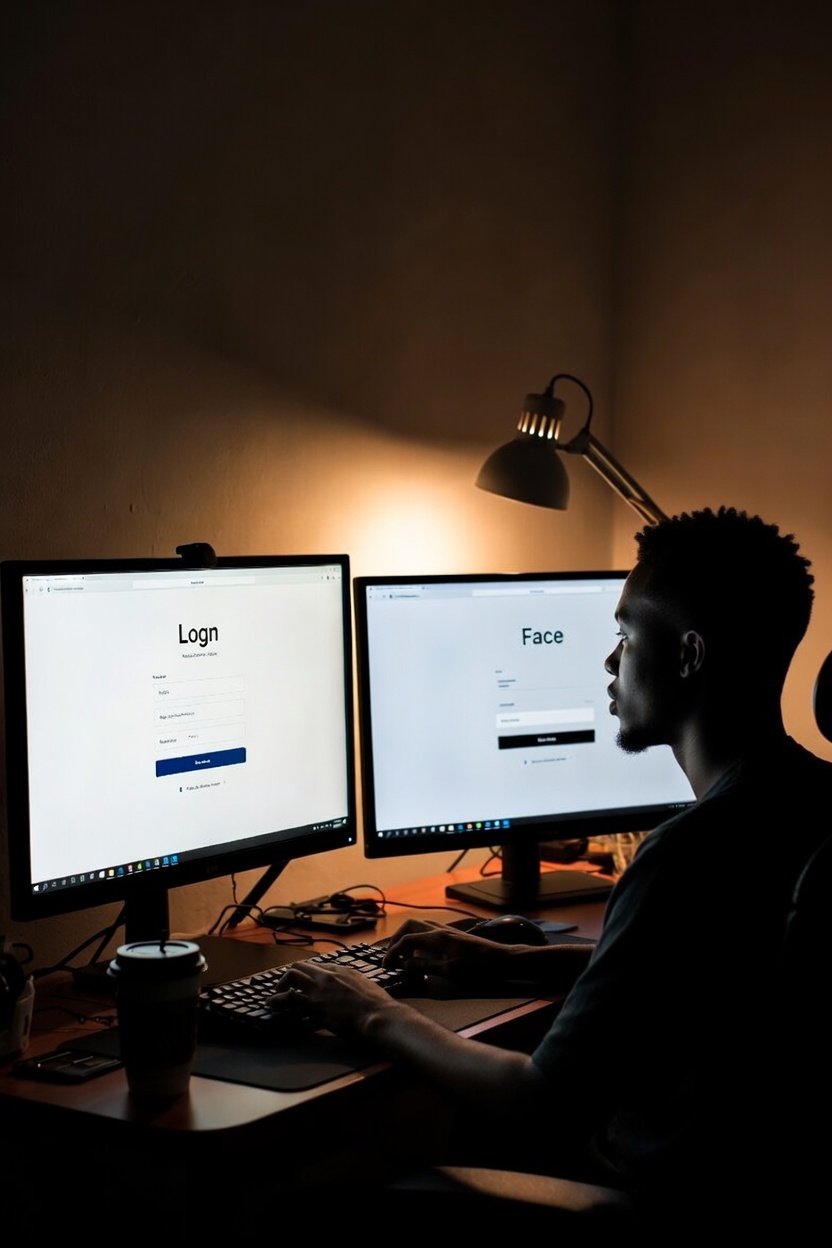 The Fake Login Page